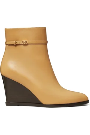 Tory Burch Botas Double T con cuña de 85mm