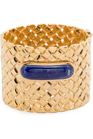 Aurélie Bidermann Lapis lazuli cuff bracelet