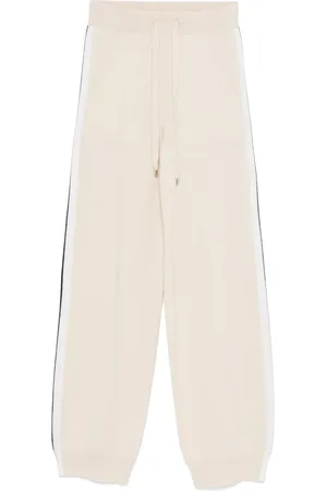 LORENA ANTONIAZZI Pants con detalle de rayas