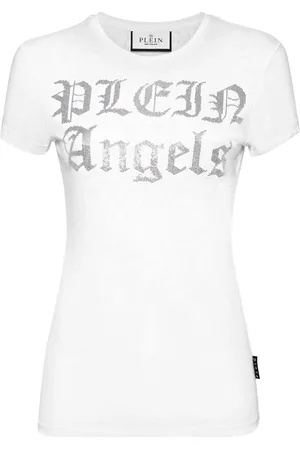 Philipp Plein Playera con estampado de piel de serpiente