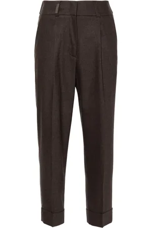 PESERICO SIGN Pantalones con corte carrot