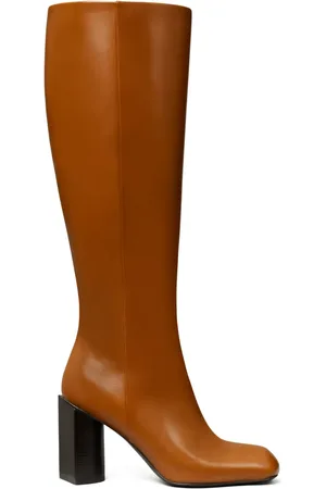 Tory Burch Botas altas con tacón retorcido de 90mm