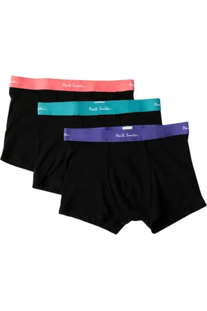 Paul Smith Set de tres bóxeres con logo en la pretina