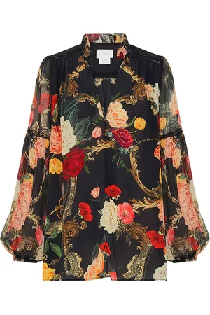 Camilla Blusa con estampado floral