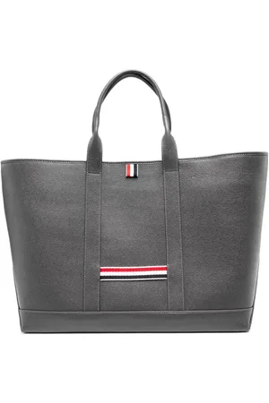 Thom Browne Tote con motivo 4-Bar