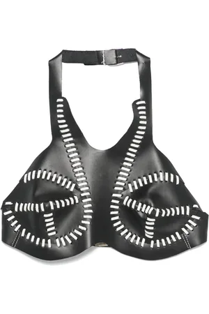 Manokhi Top con cuello halter