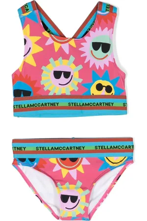 Stella McCartney Bikini con estampado de sol