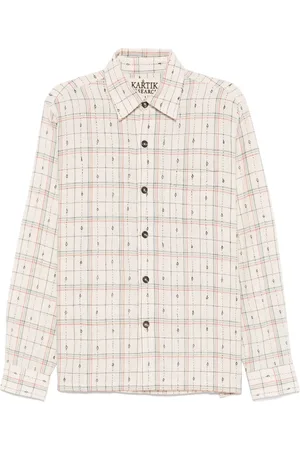 Kartik Research Camisa con bordado Rabari