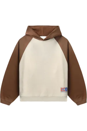 ERL Hoodie con diseño de dos tonos