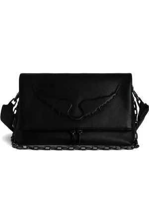 Zadig & Voltaire Bolsa de hombro Rocky con efecto granulado