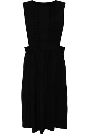 Comme des Garçons Vestido midi sin mangas