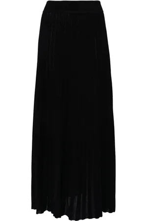 N.PEAL Falda tejida con diseño largo