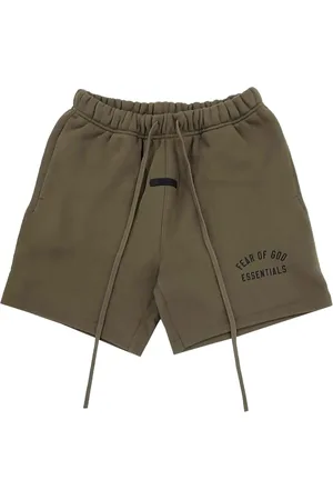 FEAR OF GOD Shorts con logo estampado