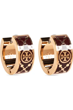 Tory Burch Aretes con monograma T