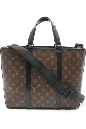 LOUIS VUITTON Bolsa de mano Weekend Tote PM Monogram Macassar 2021