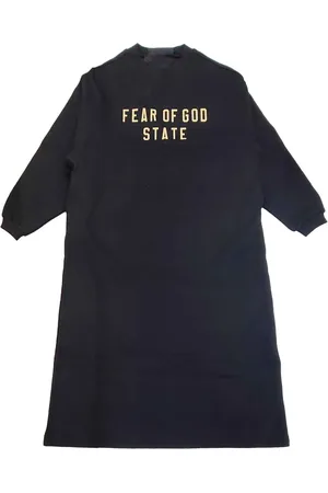 FEAR OF GOD Vestido con logo estampado