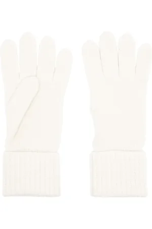 N.PEAL Ribbed Cashmere Gloves