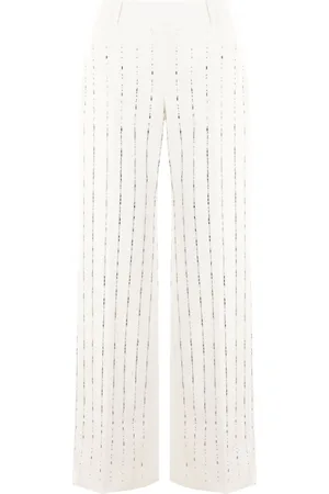 ERMANNO SCERVINO Pantalones con detalle bordado