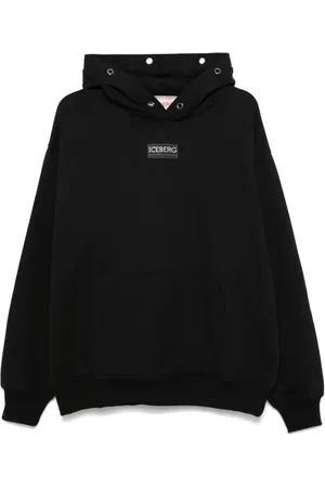 Iceberg Hoodie con parche del logo