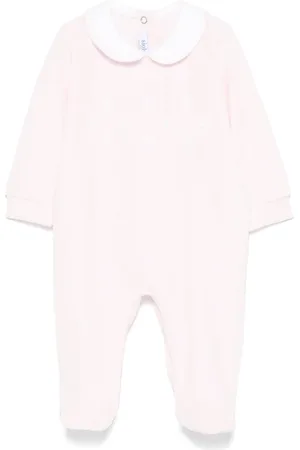 SIOLA Pijama con bordado floral