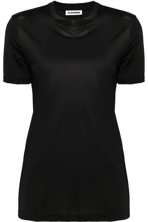 Jil Sander Playera con cuello redondo
