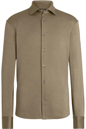 Ermenegildo Zegna Camisa de sarga