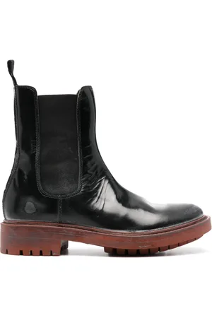 Moma Botas con efecto envejecido