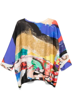 DANIELA GREGIS Blusa con estampado abstracto