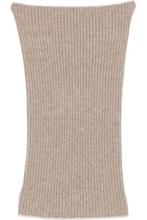 ERIC BOMPARD Cuello tejido de canalé