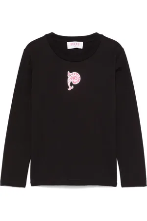 PUCCI Junior Playera con logo estampado