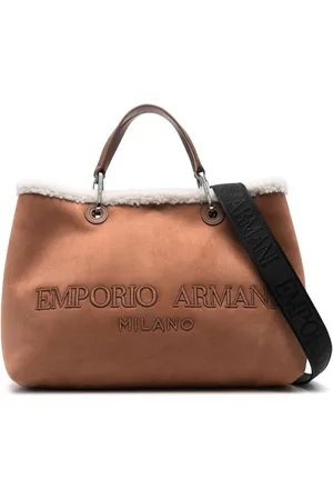 Emporio Armani Bolsa de hombro con logo bordado