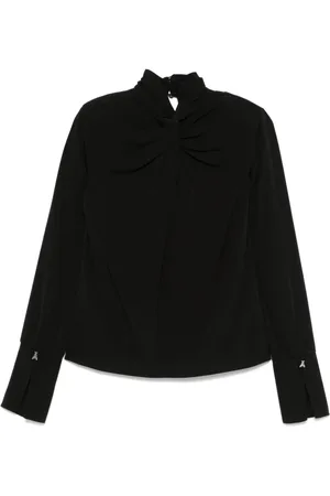 Patrizia Pepe Blusa con diseño retorcido