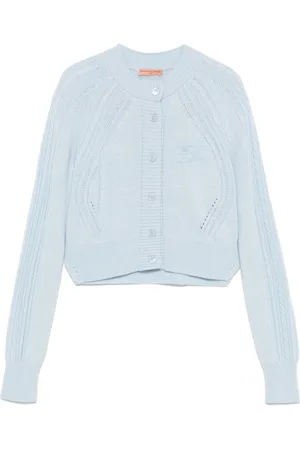 ERMANNO SCERVINO Cárdigan con logo bordado