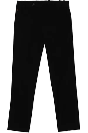 Maison Ava Pantalones con logo bordado