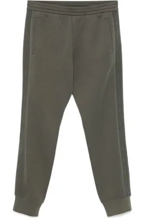 Emporio Armani Pants con ribete del logo