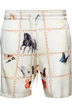 Nahmias Shorts con estampado Wildlife