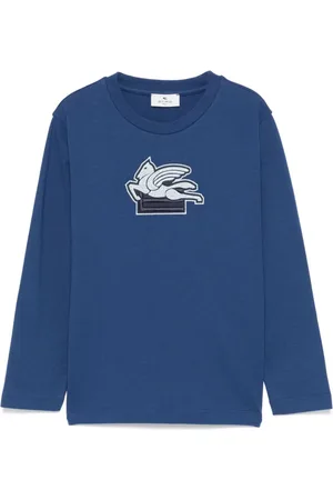 Etro Playera con bordado Pegaso