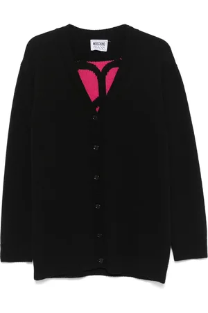 Moschino Cárdigan tejido de intarsia