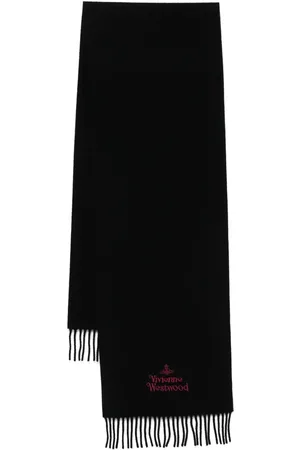 Vivienne Westwood Bufanda con logo Orb bordado