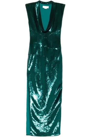 GENNY Vestido de fiesta bordado con lentejuela
