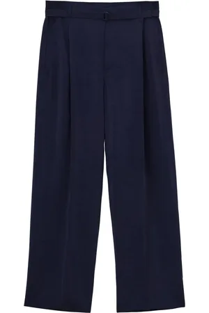 LEMAIRE Pantalones de vstir rectos con cinturón