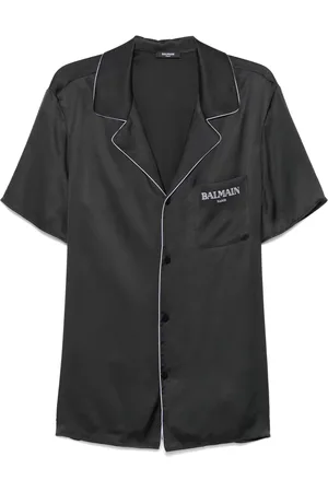 Balmain Camisa con ribete en contraste