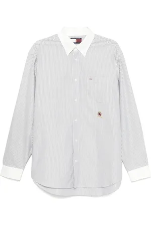 Tommy Hilfiger Camisa con rayas estampadas