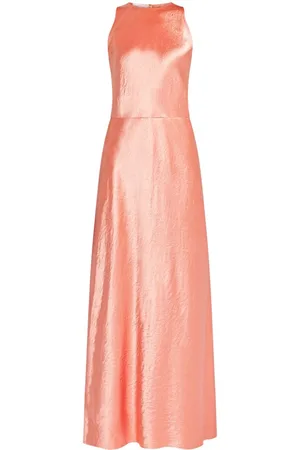 Vince Vestido largo con efecto satinado