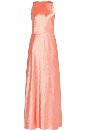 Vince Vestido largo con efecto satinado