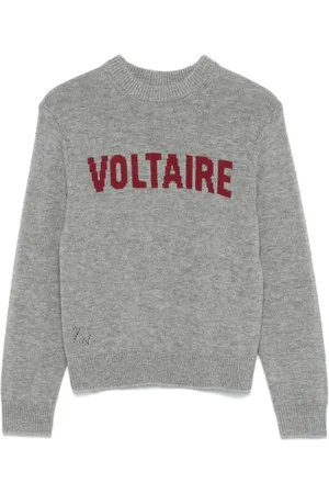 Zadig & Voltaire Suéter con logo en intarsia