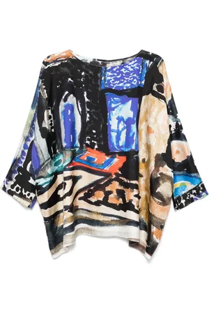 DANIELA GREGIS Blusa con estampado abstracto
