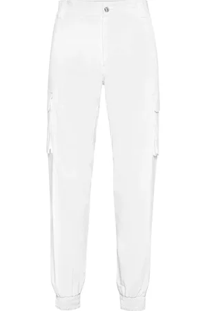 Philipp Plein Pantalones cargo con diseño ajustado