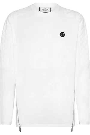 Philipp Plein Sudadera con paneles capitonados