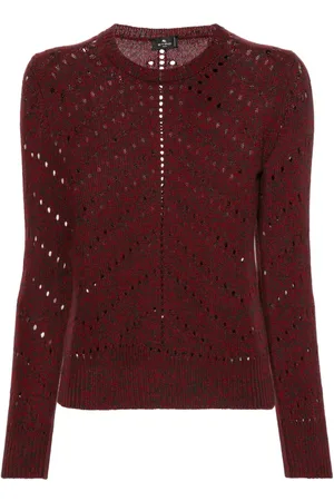 Etro Suéter con perforaciones